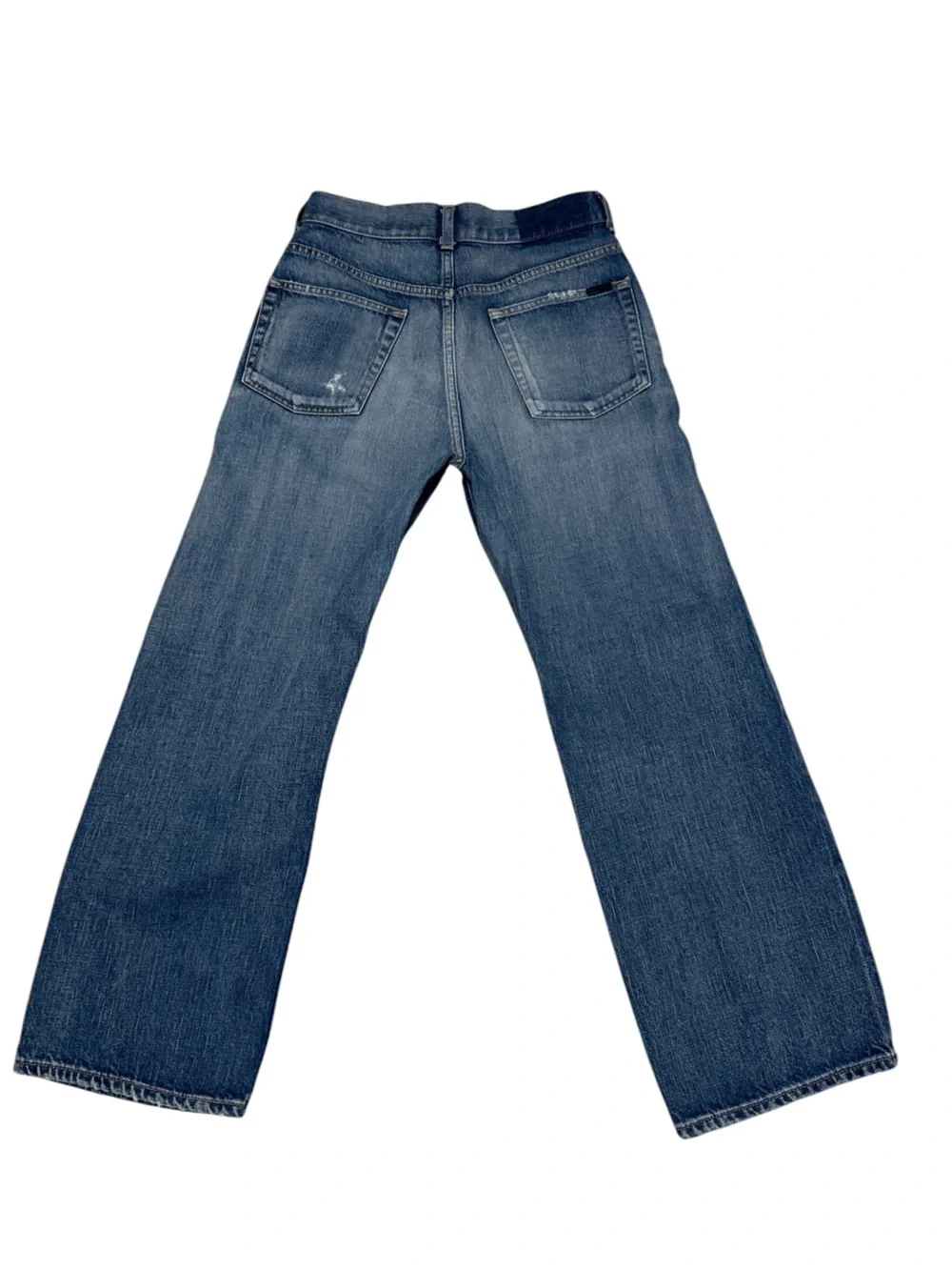 Saint Laurent 70's Cropped Denim 'Sandy Winter Blue' Size 28 165/66Y